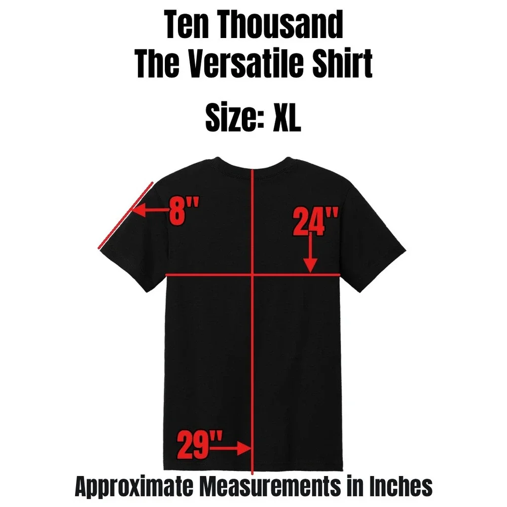 Ten Thousand The Versatile Shirt Mens XL Black Orange Training Active Lot of 2